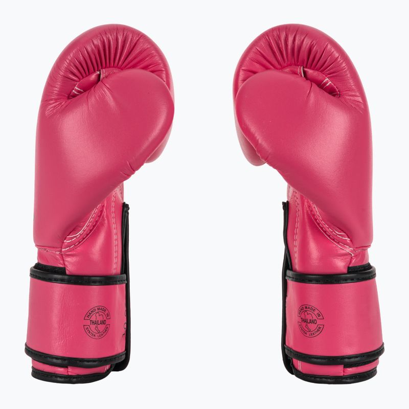 Боксови ръкавици Fairtex Microfiber pink/black 4
