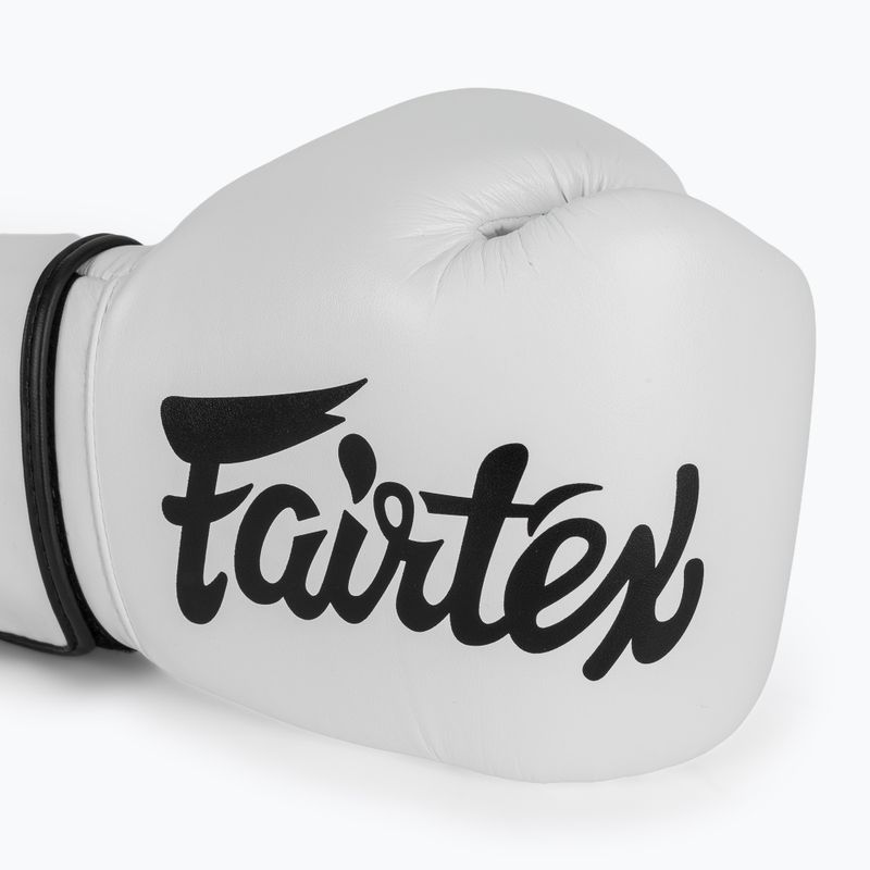 Боксови ръкавици Fairtex Microfiber white 5