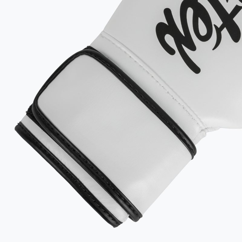 Боксови ръкавици Fairtex Microfiber white 6