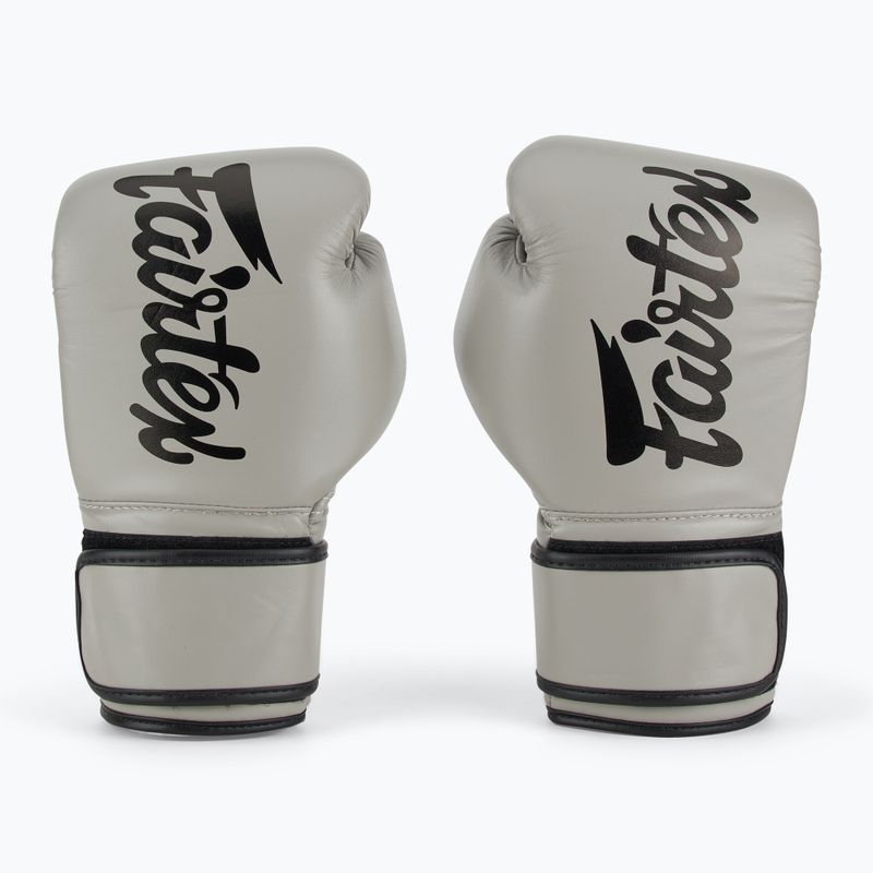 Боксови ръкавици Fairtex Microfiber gray 2