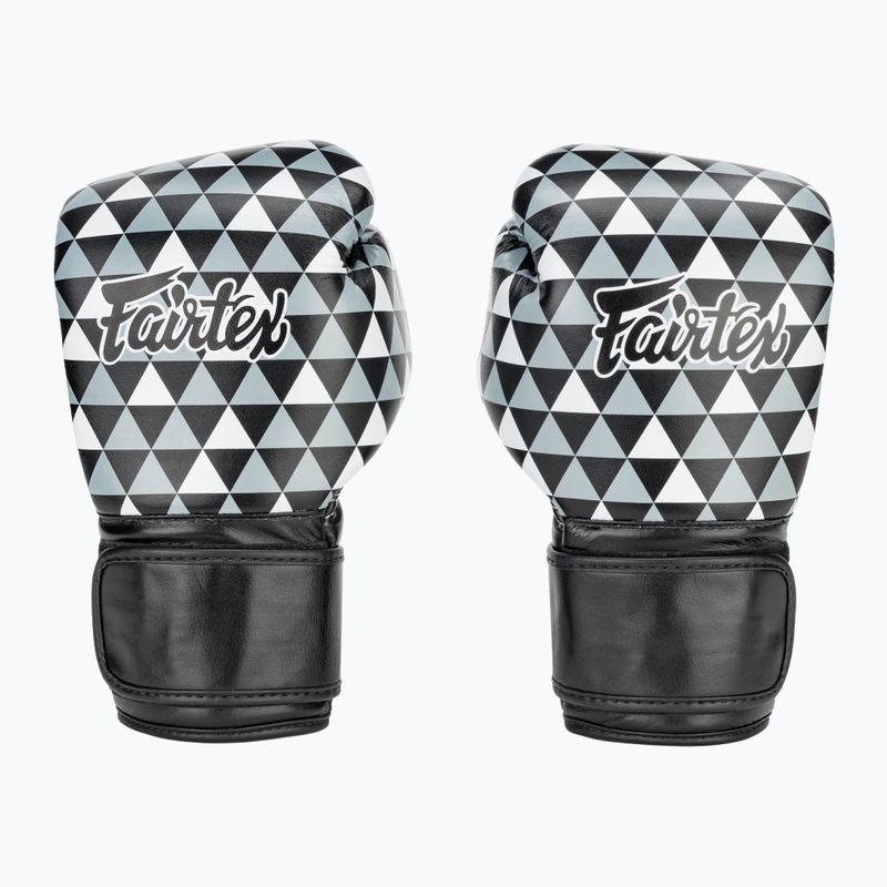 Боксови ръкавици Fairtex Microfiber Art Prism black 2