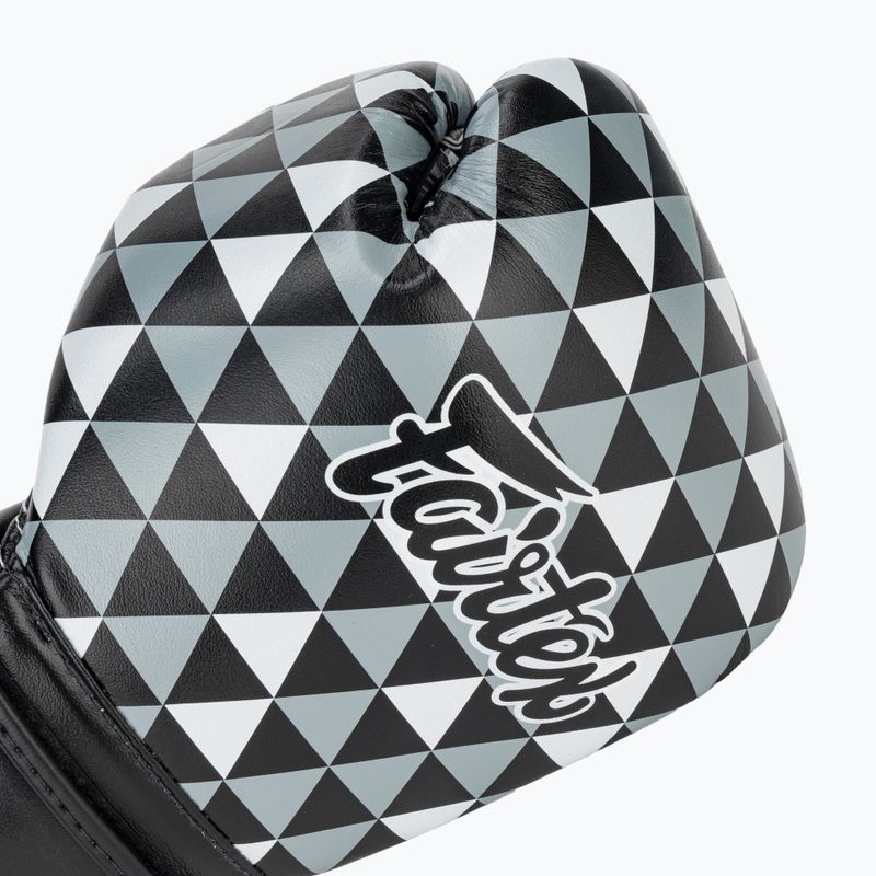 Боксови ръкавици Fairtex Microfiber Art Prism black 5