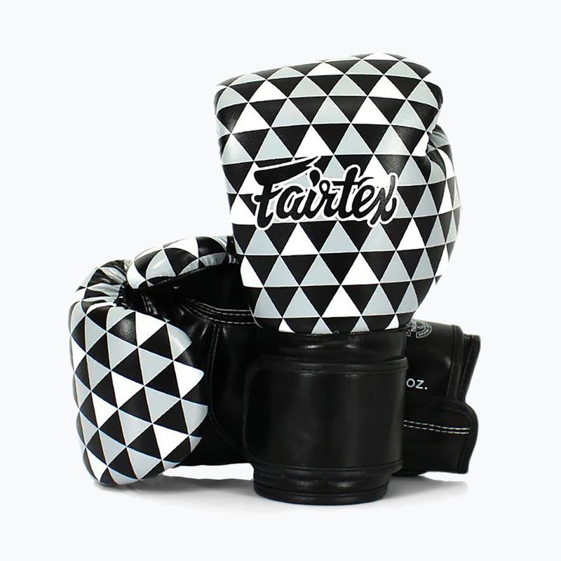 Боксови ръкавици Fairtex Microfiber Art Prism black 2