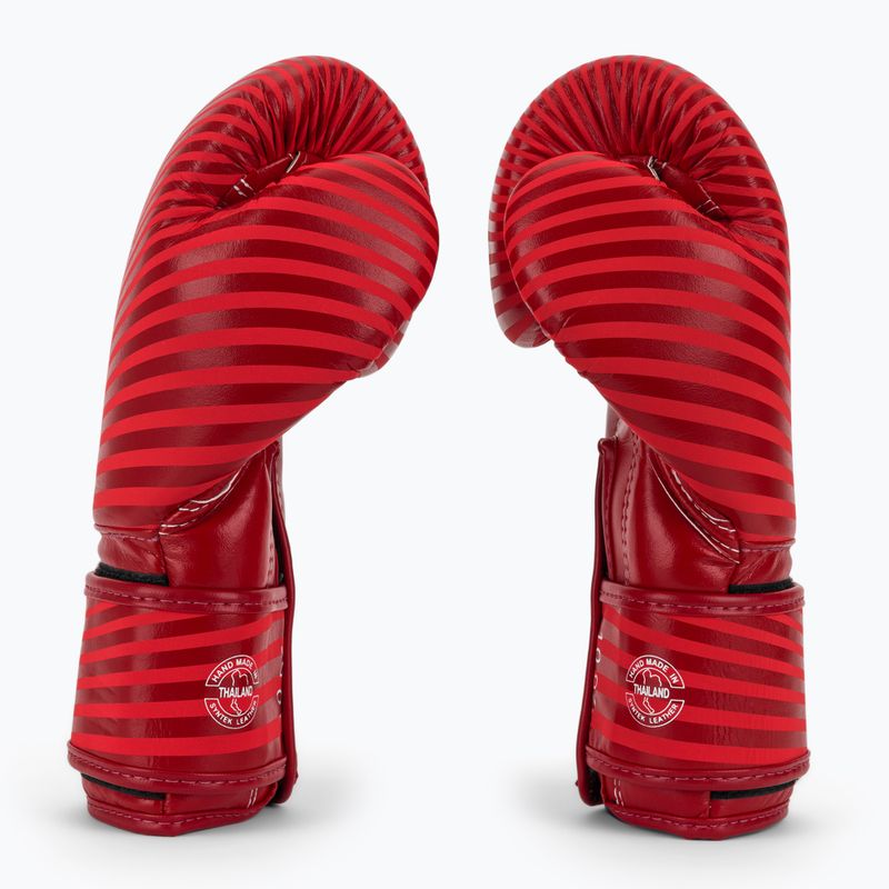Боксови ръкавици Fairtex Microfiber Art Collections Minimalism Art red 4
