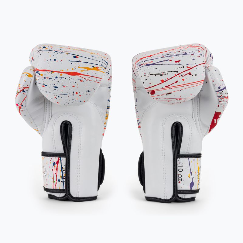 Боксови ръкавици Fairtex Microfiber Art Collections Painter white 3