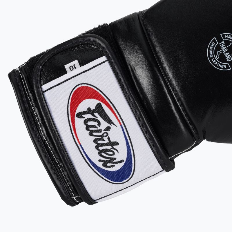 Боксови ръкавици Fairtex Heavy Hitter's Mexican Style black 6
