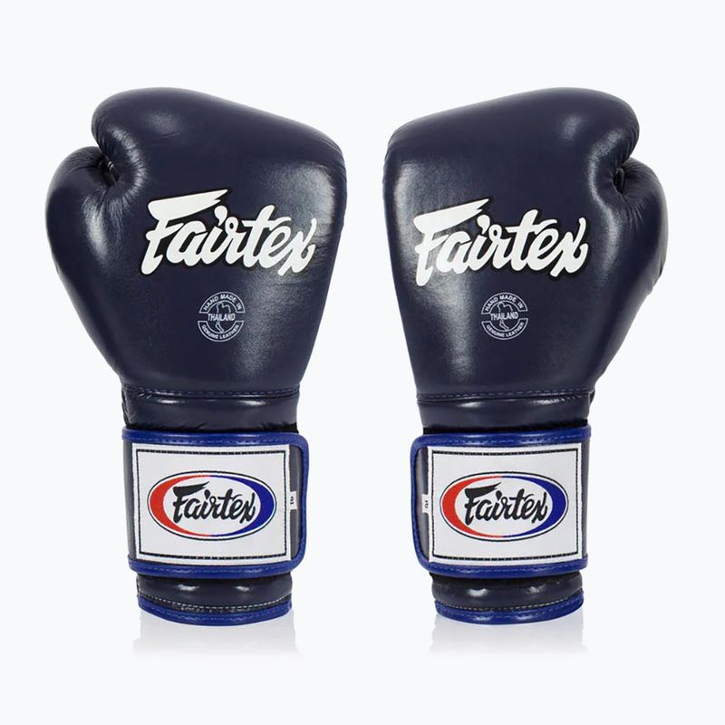 Боксови ръкавици Fairtex Heavy Hitter's Mexican Style blue 7