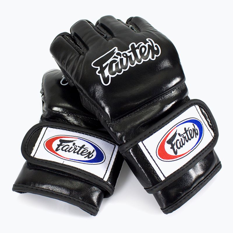Ръкавици Fairtex MMA „Open Thumb Loop“ black 2