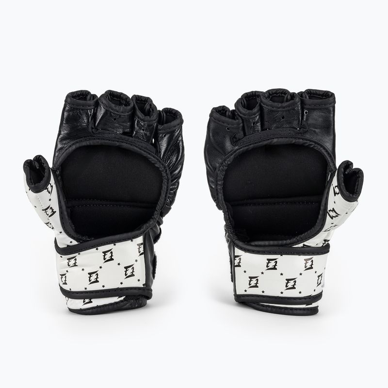 Fairtex Super Sparring граплинг ръкавици бели/черни 3