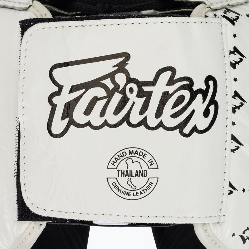 Боксова каска Fairtex Super Sparring white/black 5
