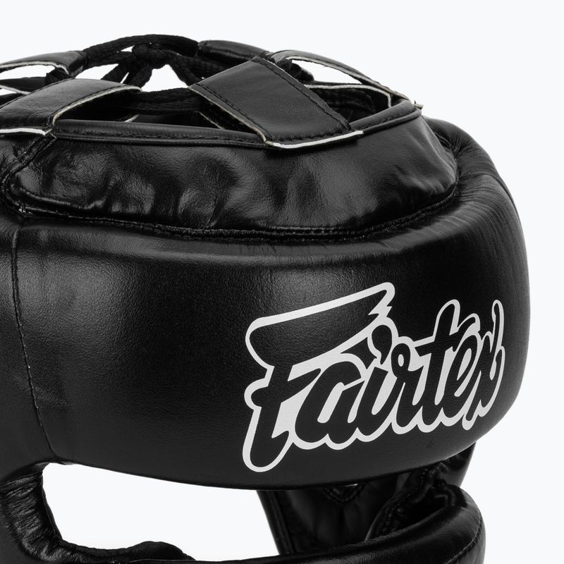 Боксова каска Fairtex Full Face Protector black 4