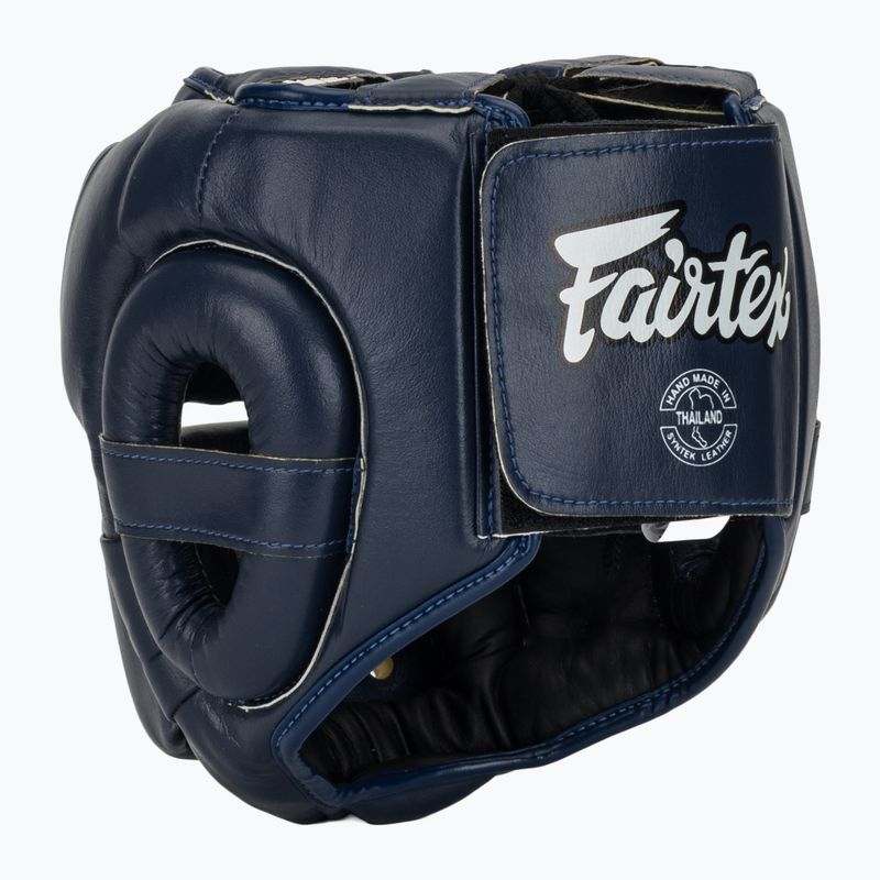 Боксова каска Fairtex Full Face Protector blue 3