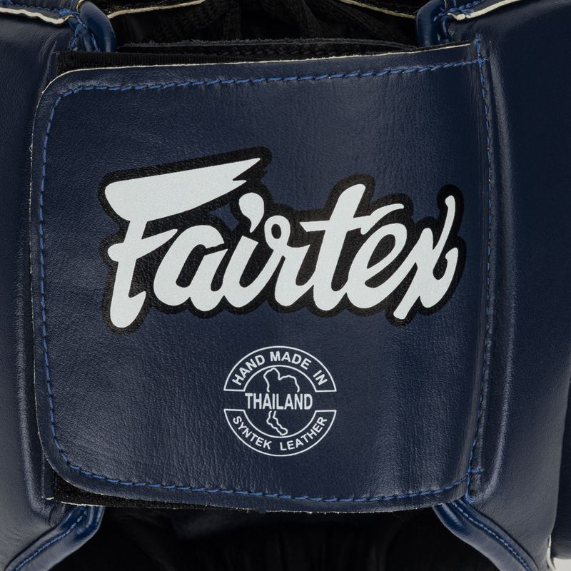 Боксова каска Fairtex Full Face Protector blue 5