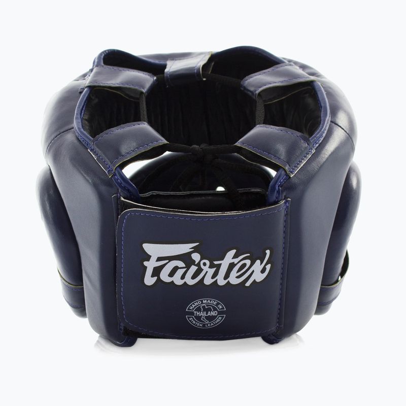 Боксова каска Fairtex Full Face Protector blue 3