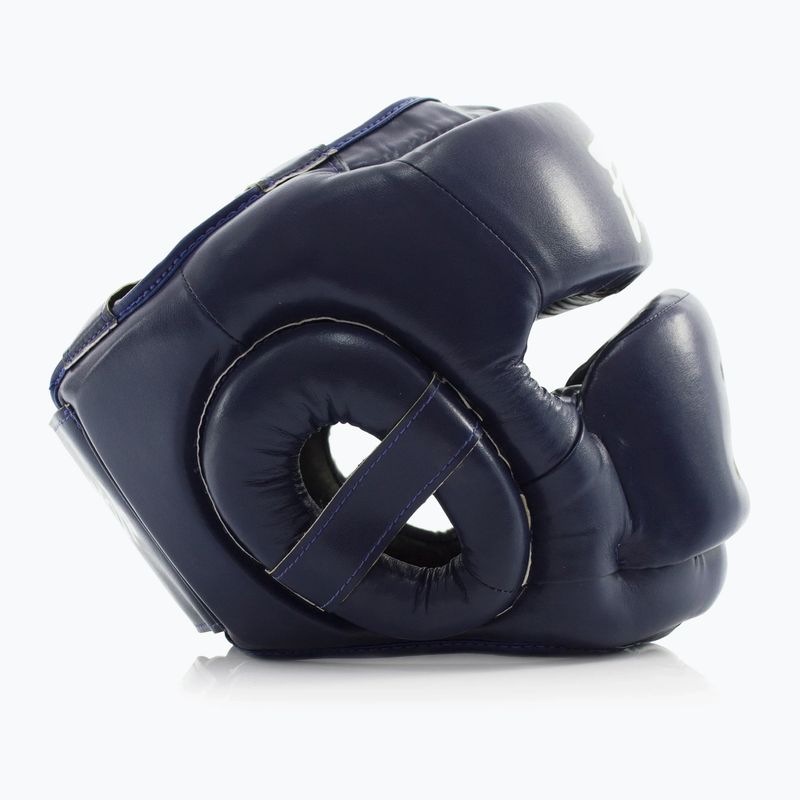 Боксова каска Fairtex Full Face Protector blue 4