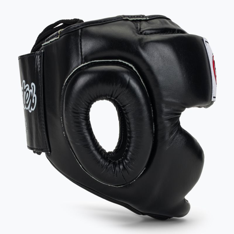 Боксова каска Fairtex Full Coverage Style black 2