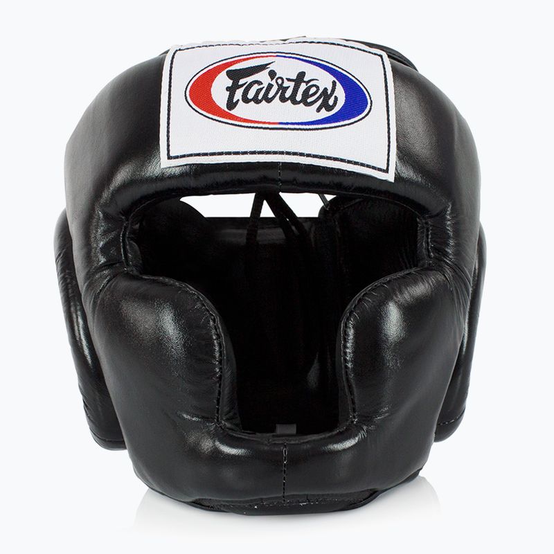 Боксова каска Fairtex Full Coverage Style black