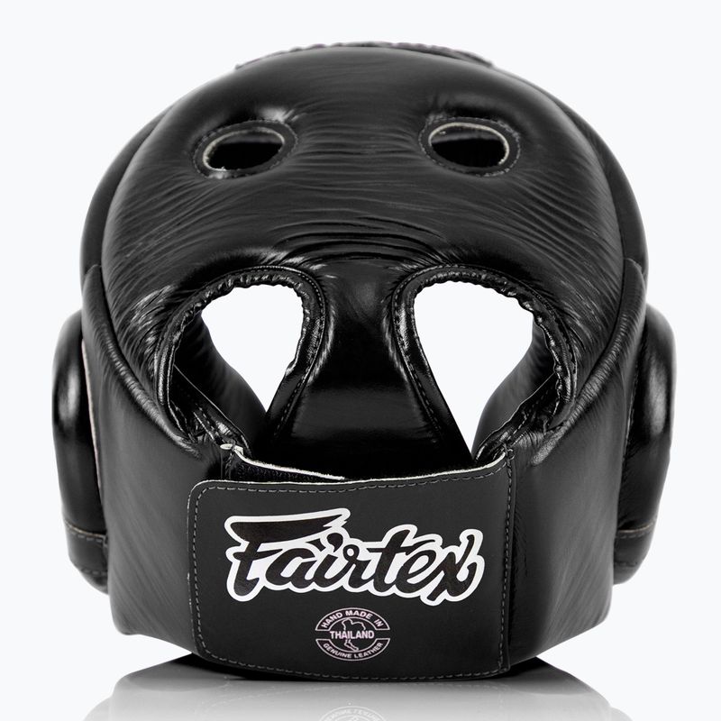 Боксова каска Fairtex Muay Thai Boxing Competition black 4
