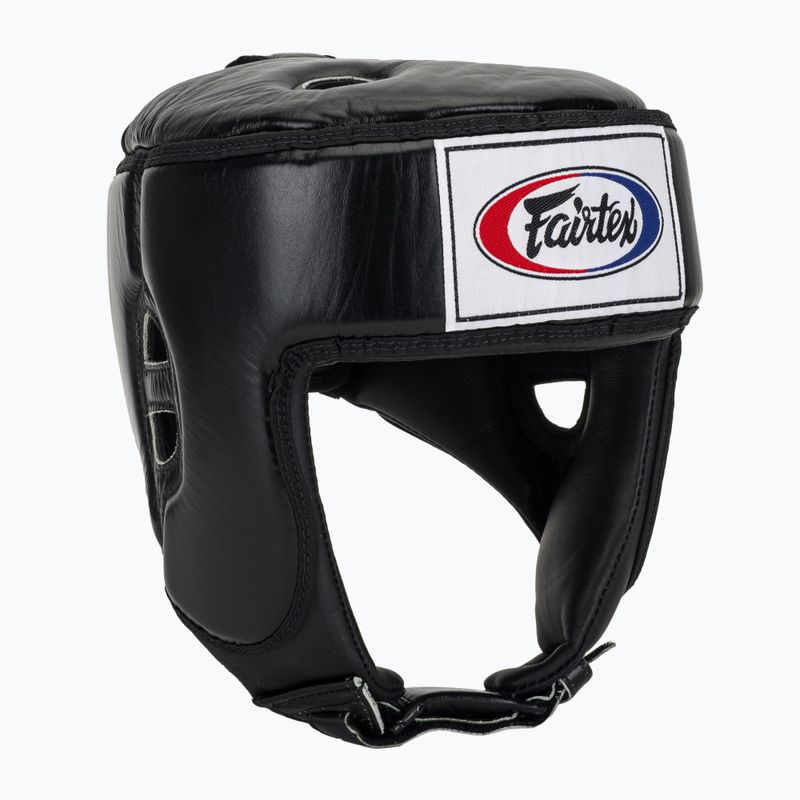 Защитна каска Fairtex Muay Thai & Kickboxing Competition black