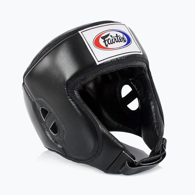 Защитна каска Fairtex Muay Thai & Kickboxing Competition black