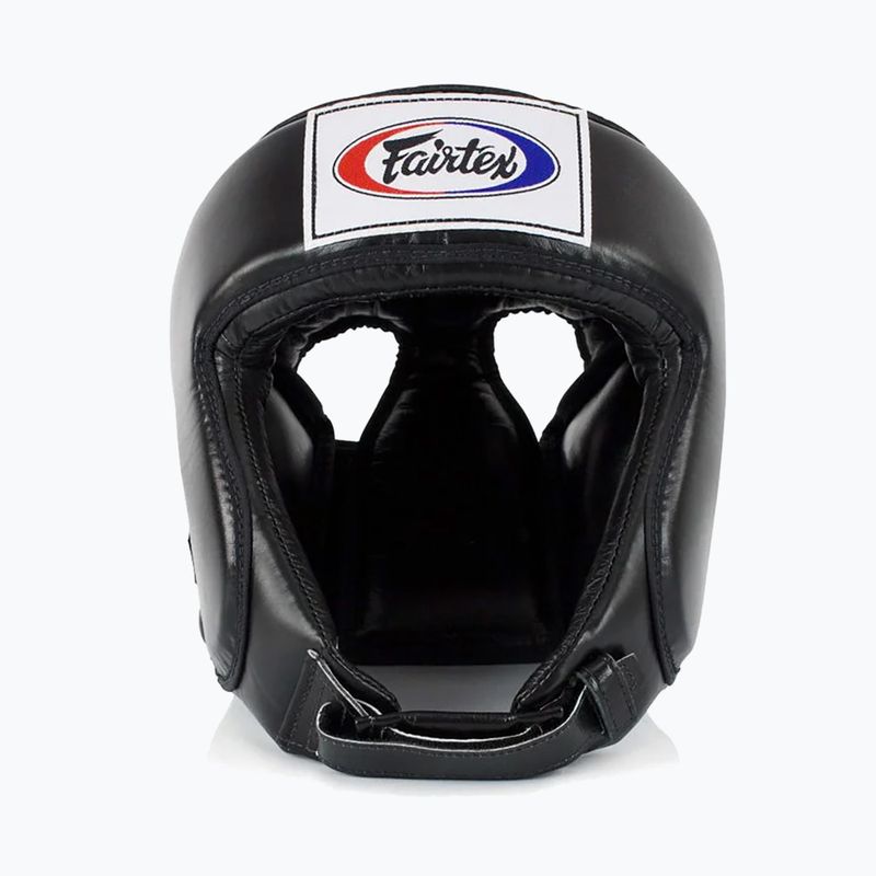Защитна каска Fairtex Muay Thai & Kickboxing Competition black 2