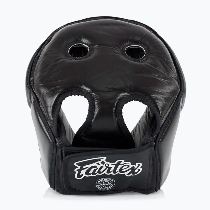 Защитна каска Fairtex Muay Thai & Kickboxing Competition black 3