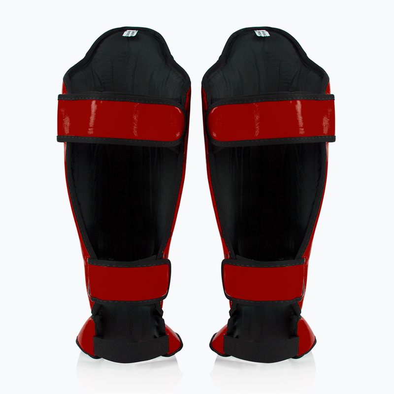 Fairtex Competition подложки за подбедрици червени 2
