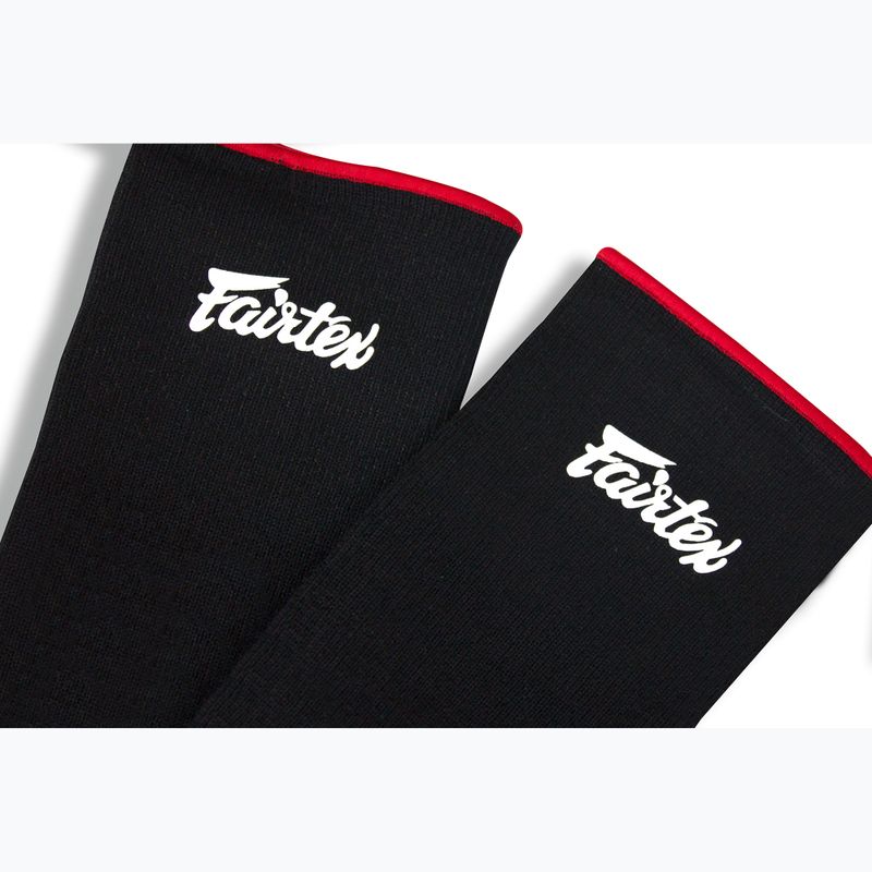 Fairtex Ankle Support черни/червени протектори за глезена 2