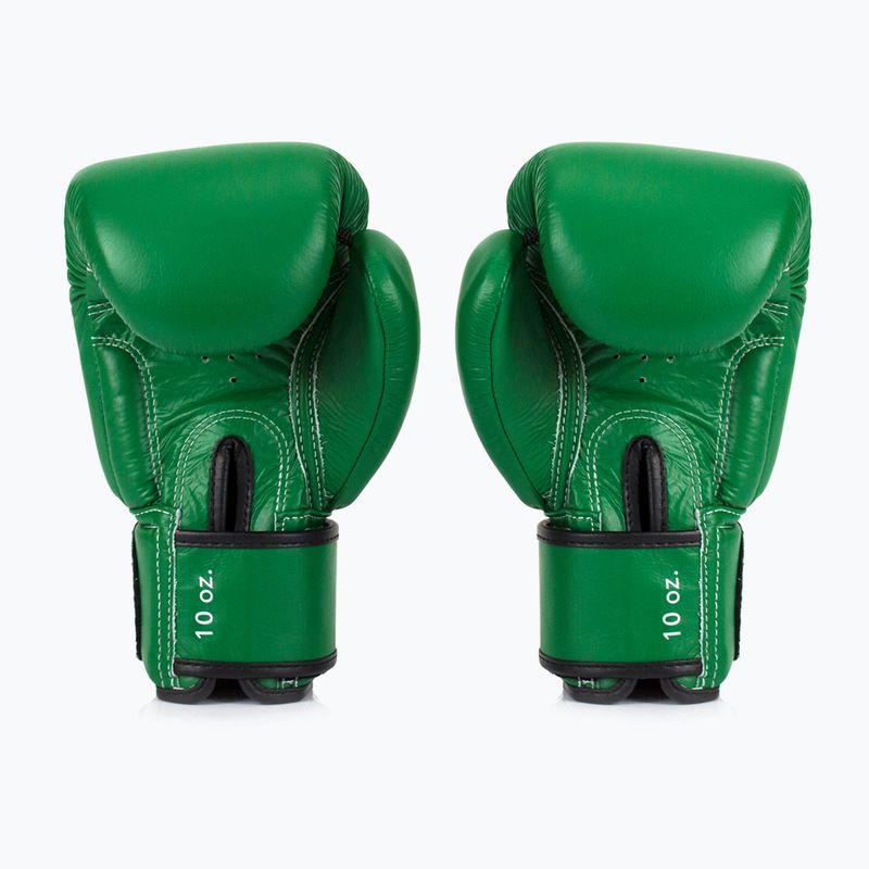 Боксови ръкавици Fairtex Real Leather Boxing green 2