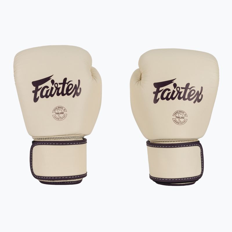 Боксови ръкавици Fairtex Real Leather Boxing khaki 2
