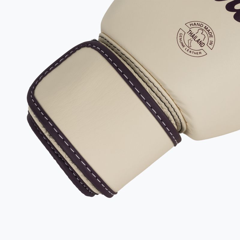 Боксови ръкавици Fairtex Real Leather Boxing khaki 6
