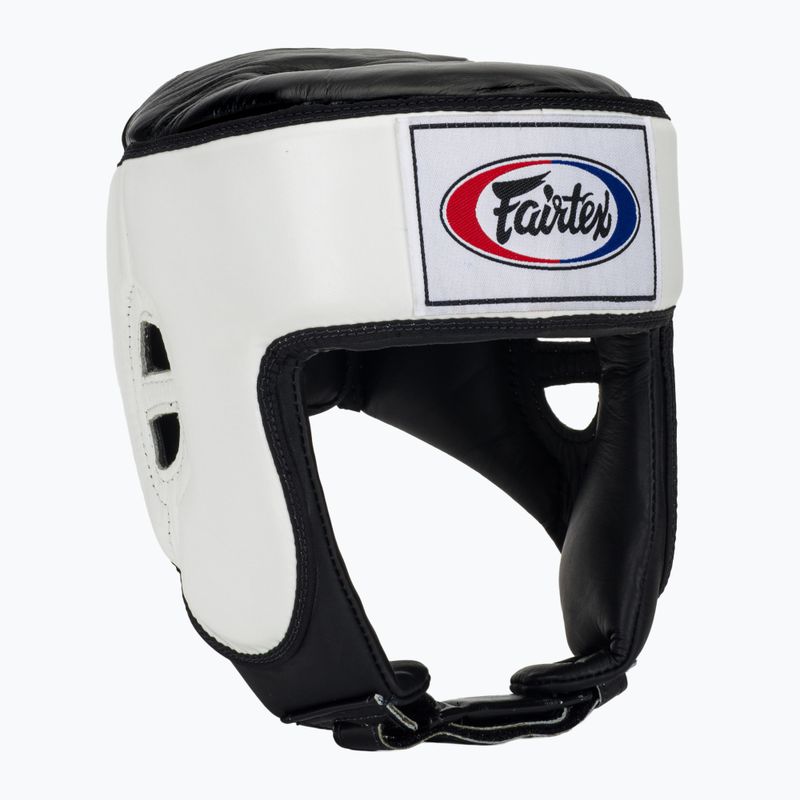 Боксова каска Fairtex Muay Thai & Kickboxing Competition white