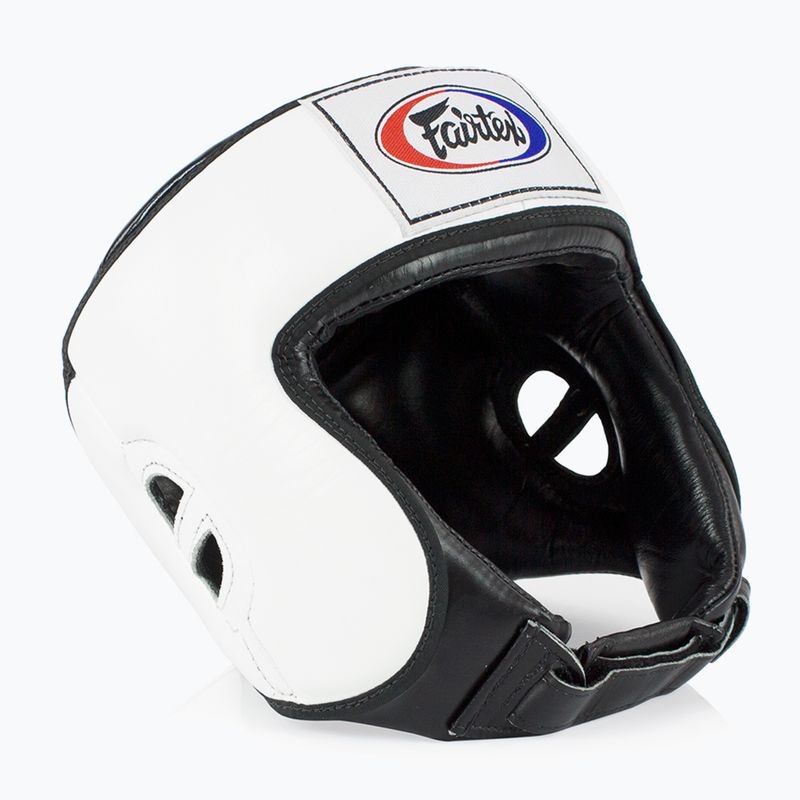 Боксова каска Fairtex Muay Thai & Kickboxing Competition white