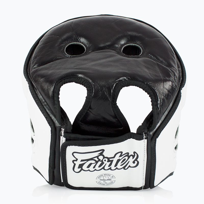 Боксова каска Fairtex Muay Thai & Kickboxing Competition white 4