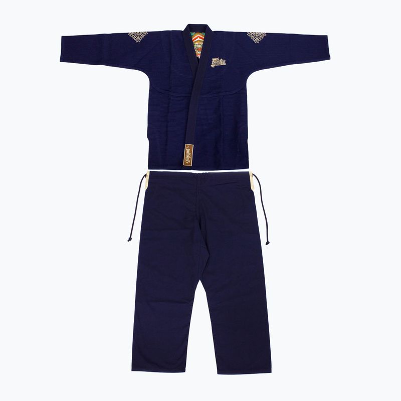 GI за бразилско жиу-жицу Fairtex „Matchanu“ navy blue