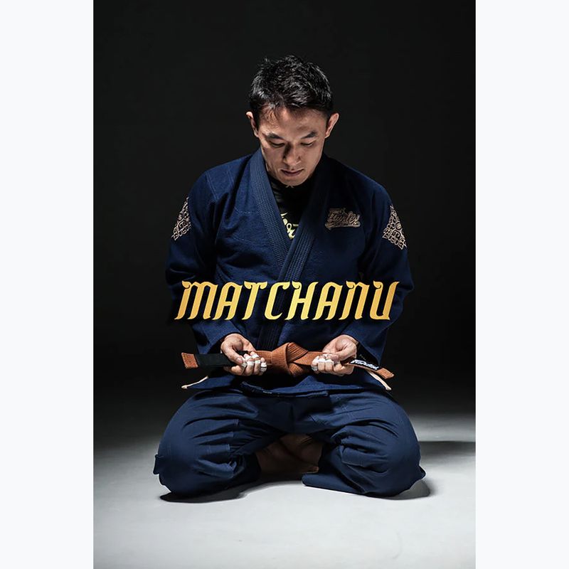 GI за бразилско жиу-жицу Fairtex „Matchanu“ navy blue 12