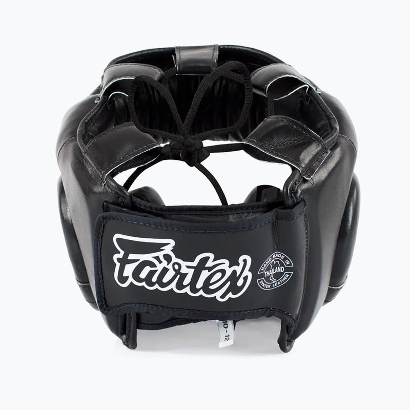 Детска боксьорска каска Fairtex Headguard for Kids black 3
