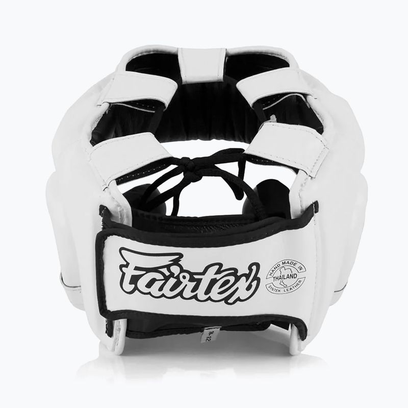 Детска боксьорска каска Fairtex Headguard for Kids white 3