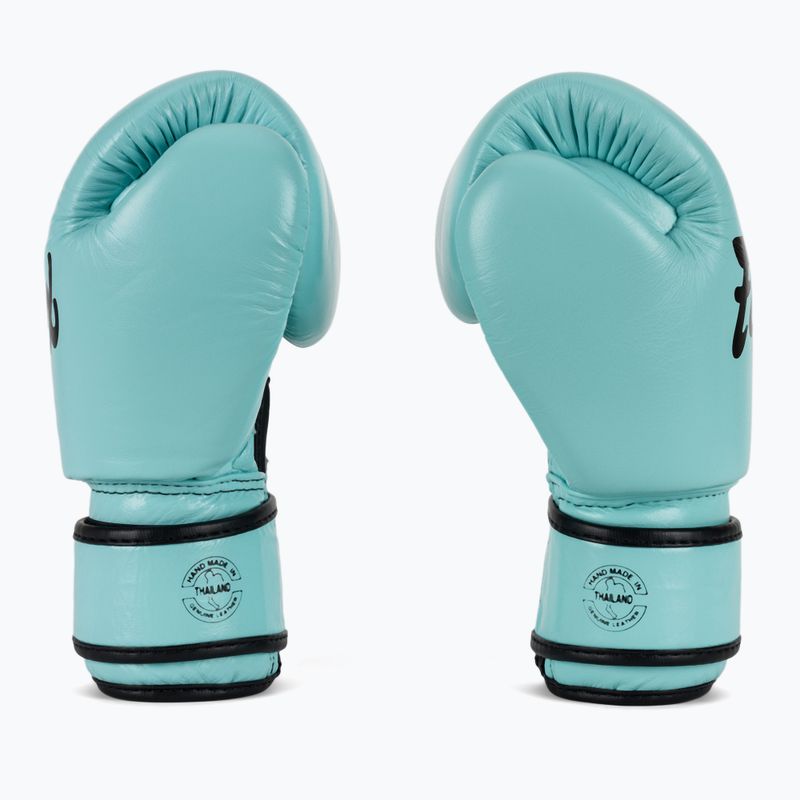 Боксови ръкавици Fairtex Genuine Leather Boxing blue 4