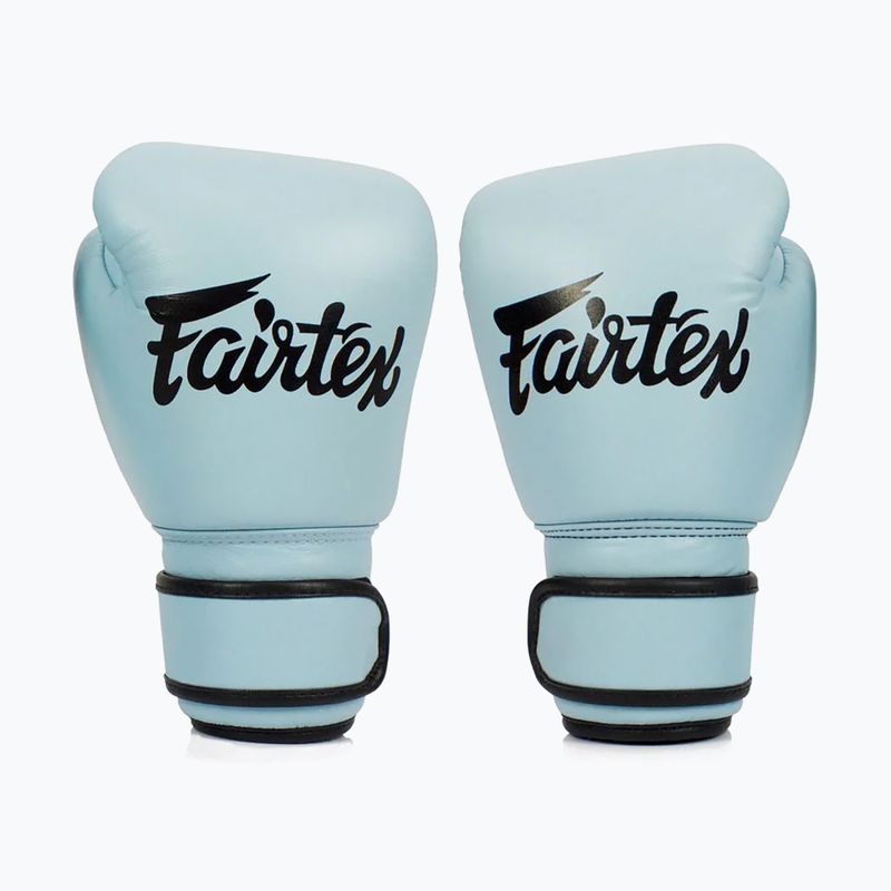 Боксови ръкавици Fairtex Genuine Leather Boxing blue