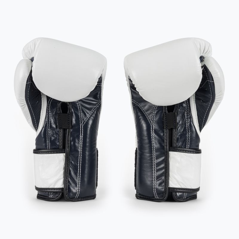 Боксови ръкавици Fairtex Heavy Hitter's Mexican Style white/blue 3