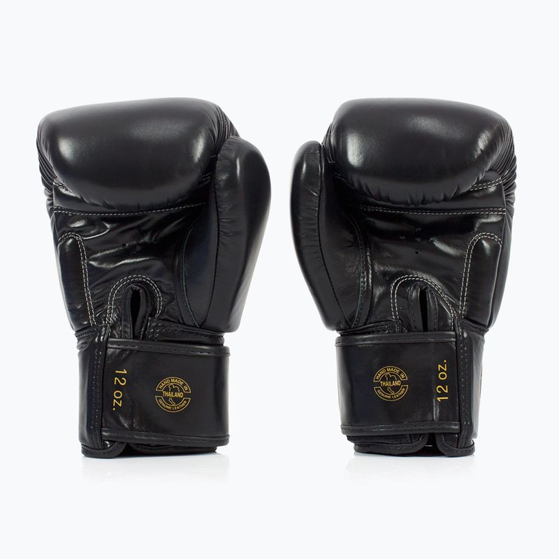 Боксови ръкавици Fairtex Deluxe Tight-Fit black 2