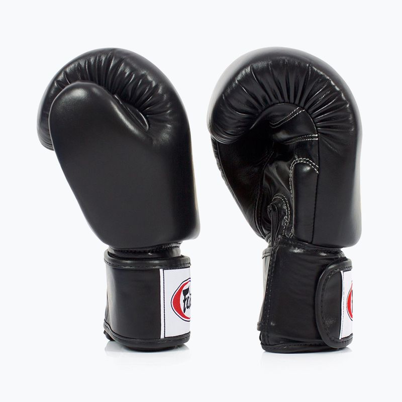 Боксови ръкавици Fairtex Deluxe Tight-Fit black 3