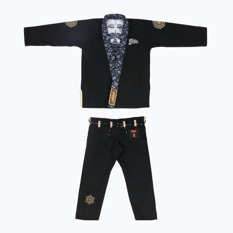 GI за бразилско жиу-жицу Fairtex "Treeburam" black