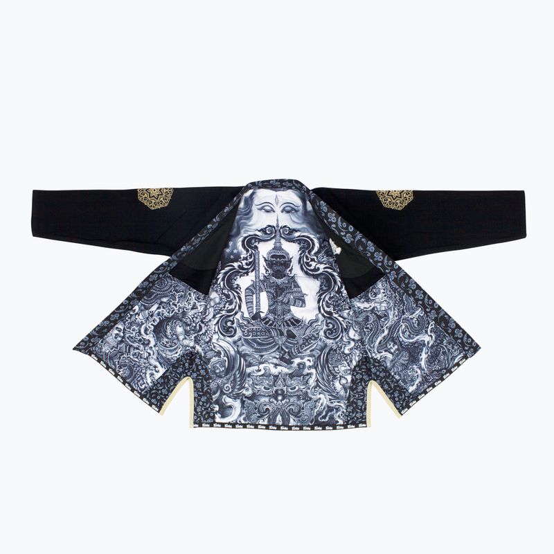 GI за бразилско жиу-жицу Fairtex "Treeburam" black 3