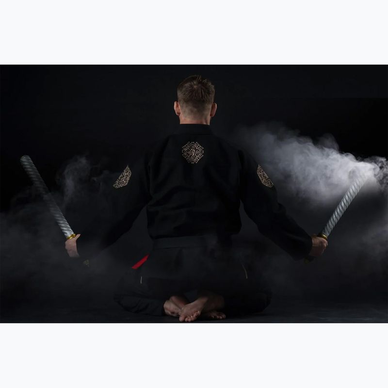 GI за бразилско жиу-жицу Fairtex "Treeburam" Limited Edition black 10