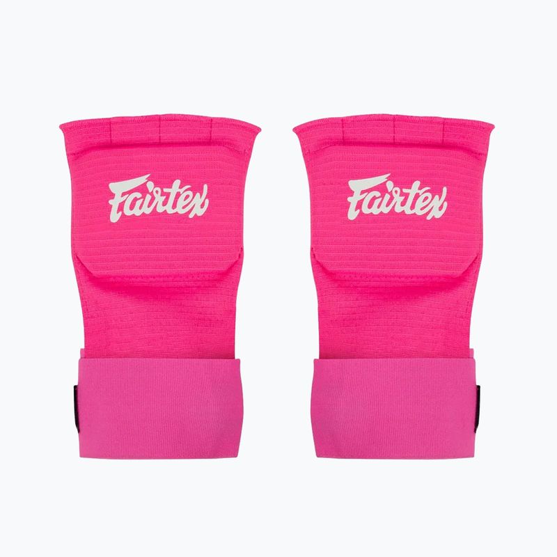 Вътрешни боксови ръкавици Fairtex Quick Wraps pink