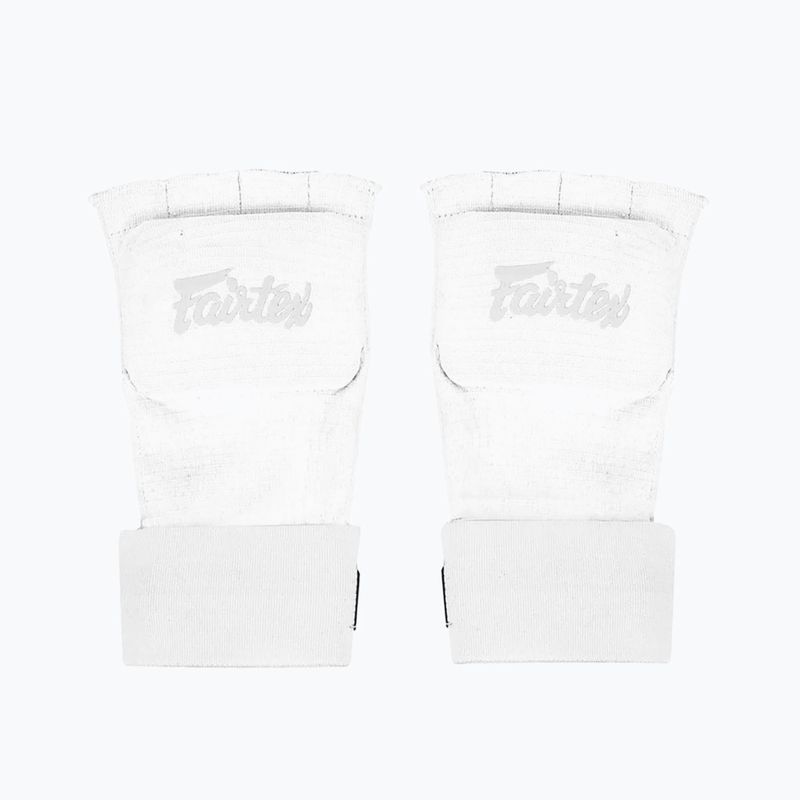 Вътрешни боксови ръкавици Fairtex Quick Wraps white