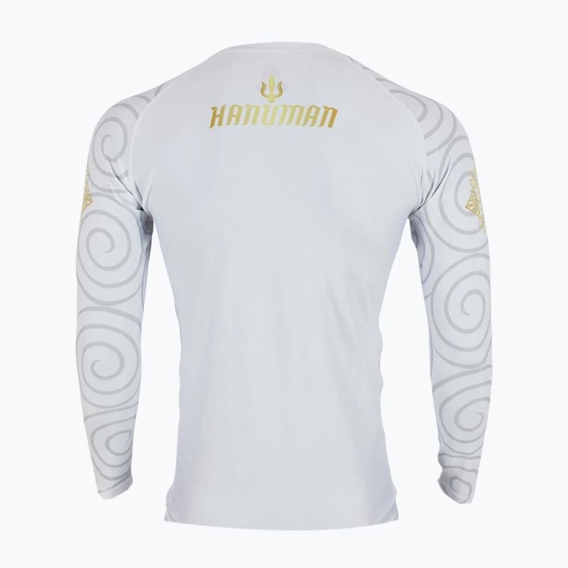 Мъжки рашгард с дълъг ръкав Fairtex Hanuman Pro white 2