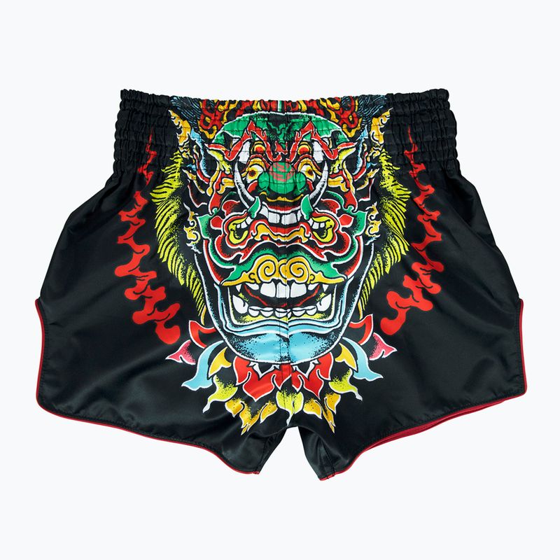 Тренировъчни шорти Fairtex Muay Thai BS1912 'Kabuki' черни